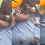 VIDEO: Woman Str*pped For Stealing Money Sprayed On A Celebrant At An Event