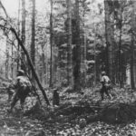 1944: Company G, 26th Infantry, leads an attack into Hurtgen Forest, with the 16th Infantry on their left to the west.