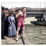 In 1908, Houdini stood at the edge of the Harvard Bridge—commonly referred to as the Mass. Ave. Bridge—and was shackled by a Boston patrolman.