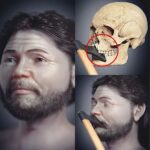 Researchers have reconstructed the face of a man from 1361, revealing how he died: