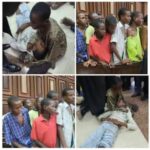 Detained Children Colla3pse In Court As  They Appear In Court For Protesting Against  End Bad Governanance In Nigeria