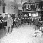 In the 1880s, Saloon #10 in Deadwood, South Dakota, was a central hub of activity in the burgeoning town, offering a lively spot for locals and travelers alike.