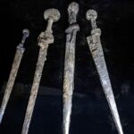 Four Roman swords, along with their scabbards, were recently discovered in astonishing condition near the Dead Sea in Israel.